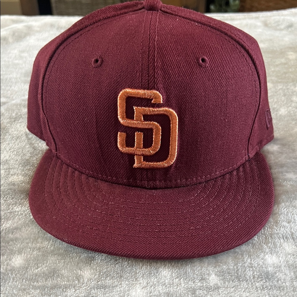 New Era Maroon and Orange Cap